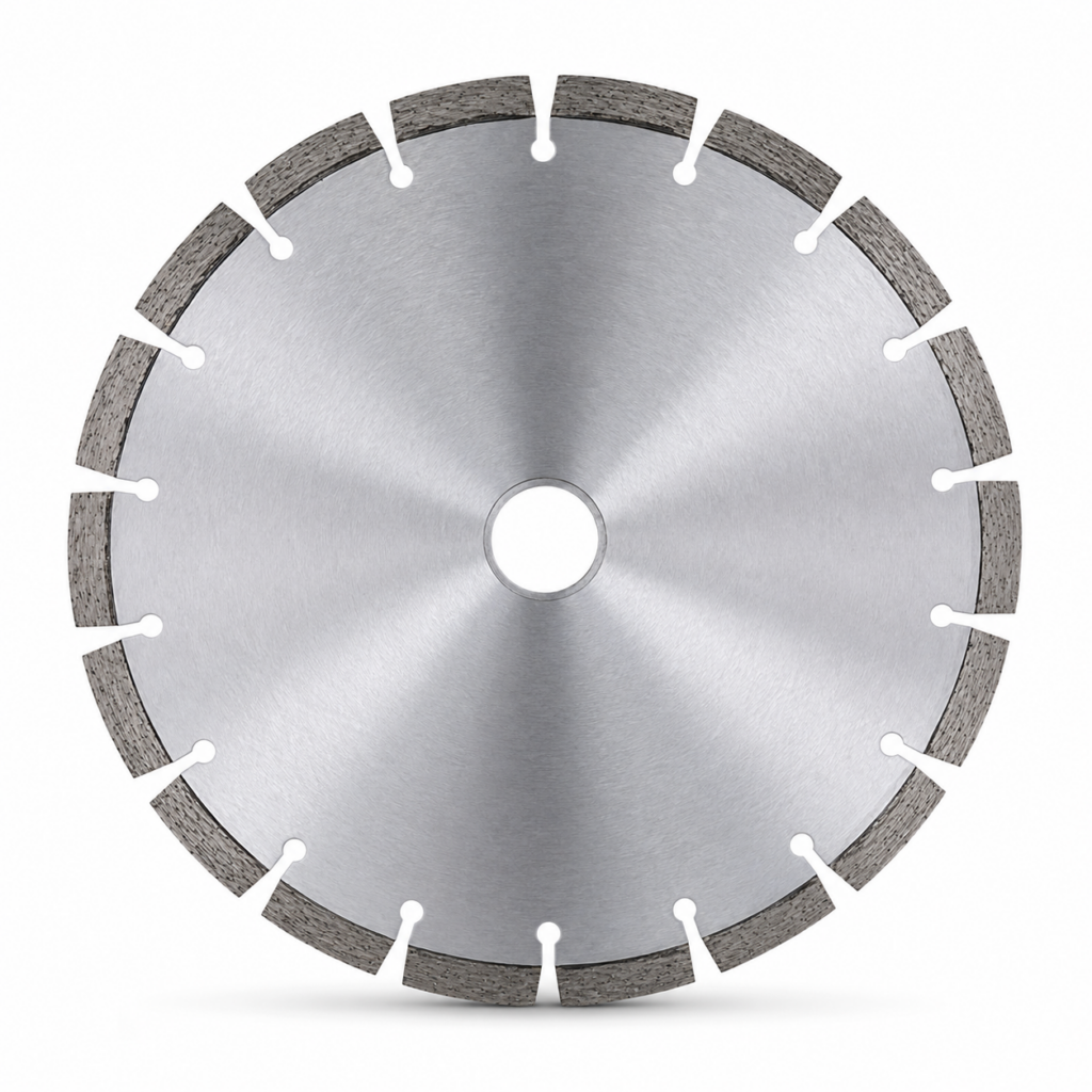 DOT Pro soft-bond segmented diamond blade, 12 to 24 inch, for cured and rebar-reinforced concrete