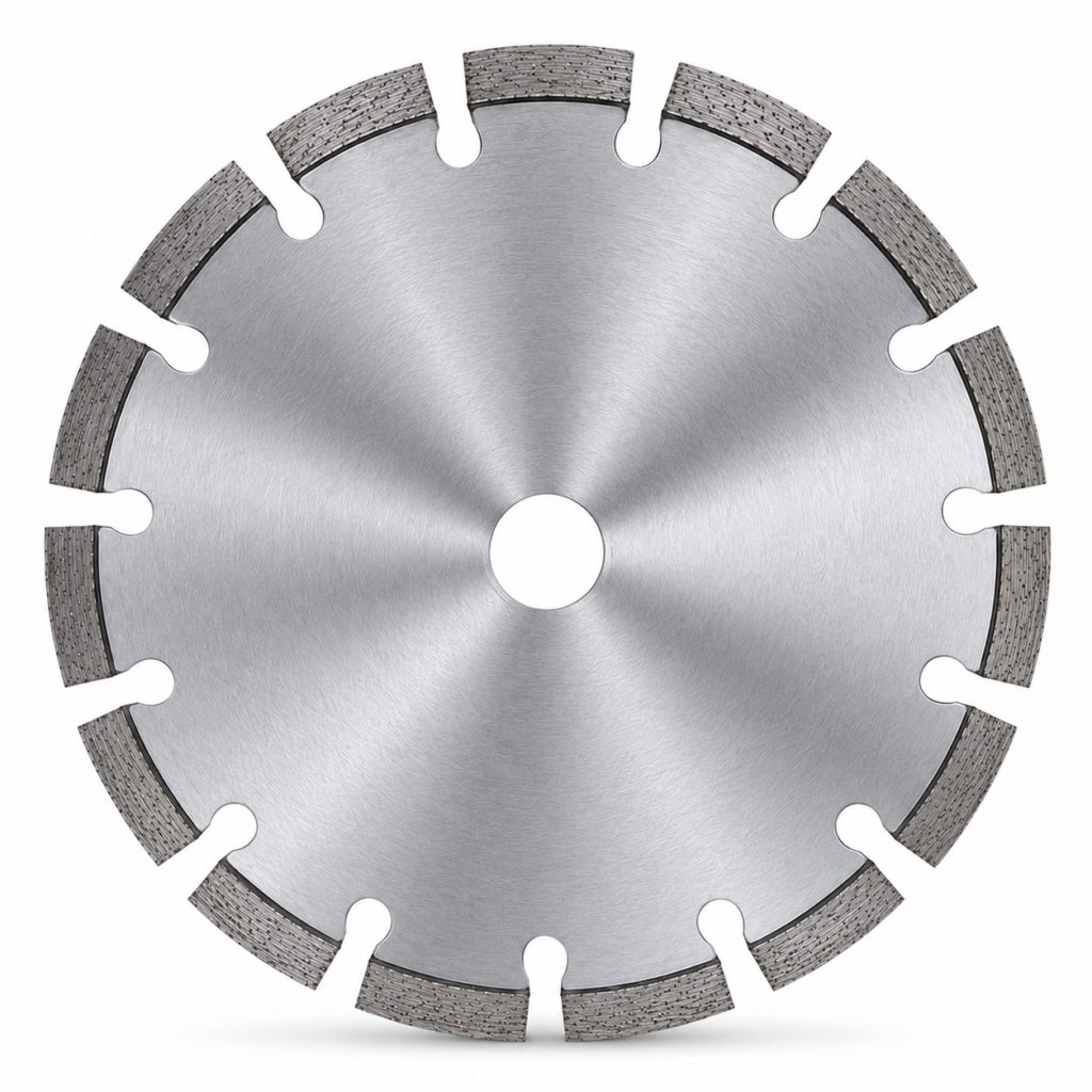 DOT Asphalt Pro hard-bond segmented diamond blade, 14 to 36 inch, for asphalt and green concrete