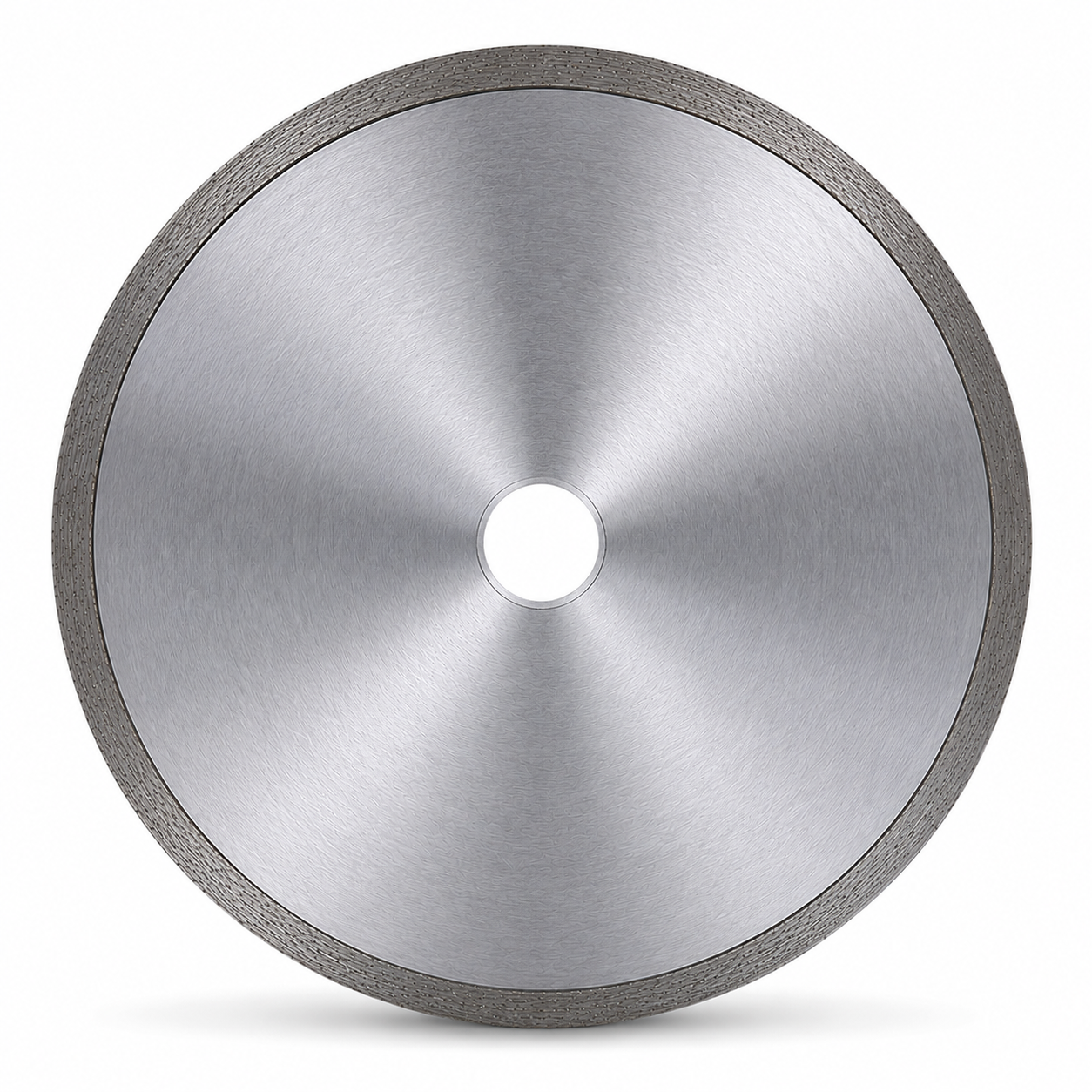 DOT porcelain and tile continuous rim diamond blade, 7 to 14 inch, for chip-free wet tile saw cuts