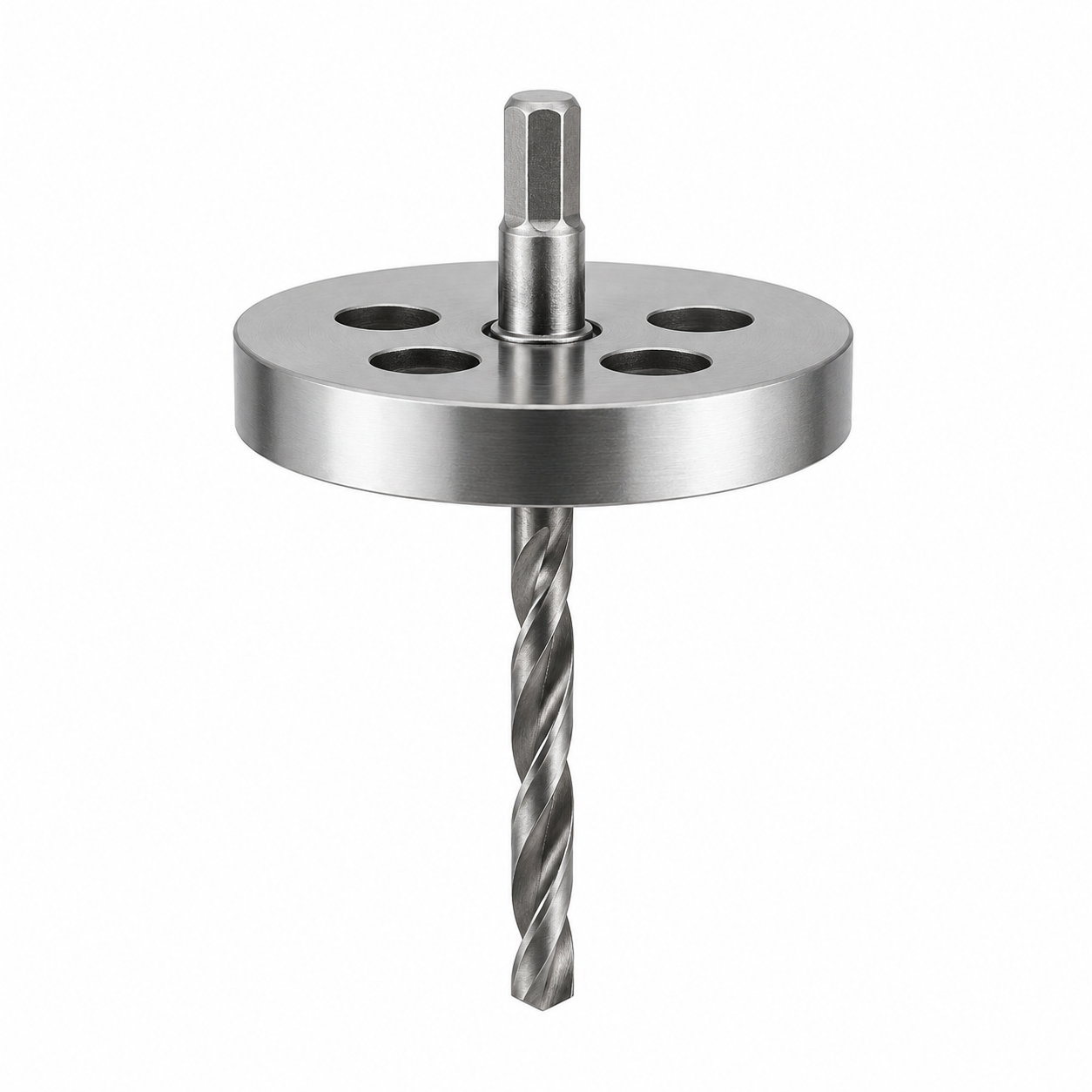 DOT pilot bit and centering guide for starting accurate core drill holes