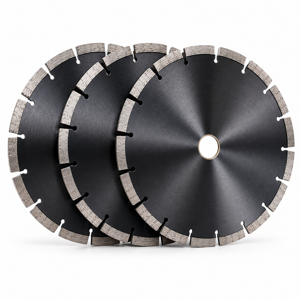 DOT Asphalt Pro 14-inch diamond blade, buy two get one free contractor bundle