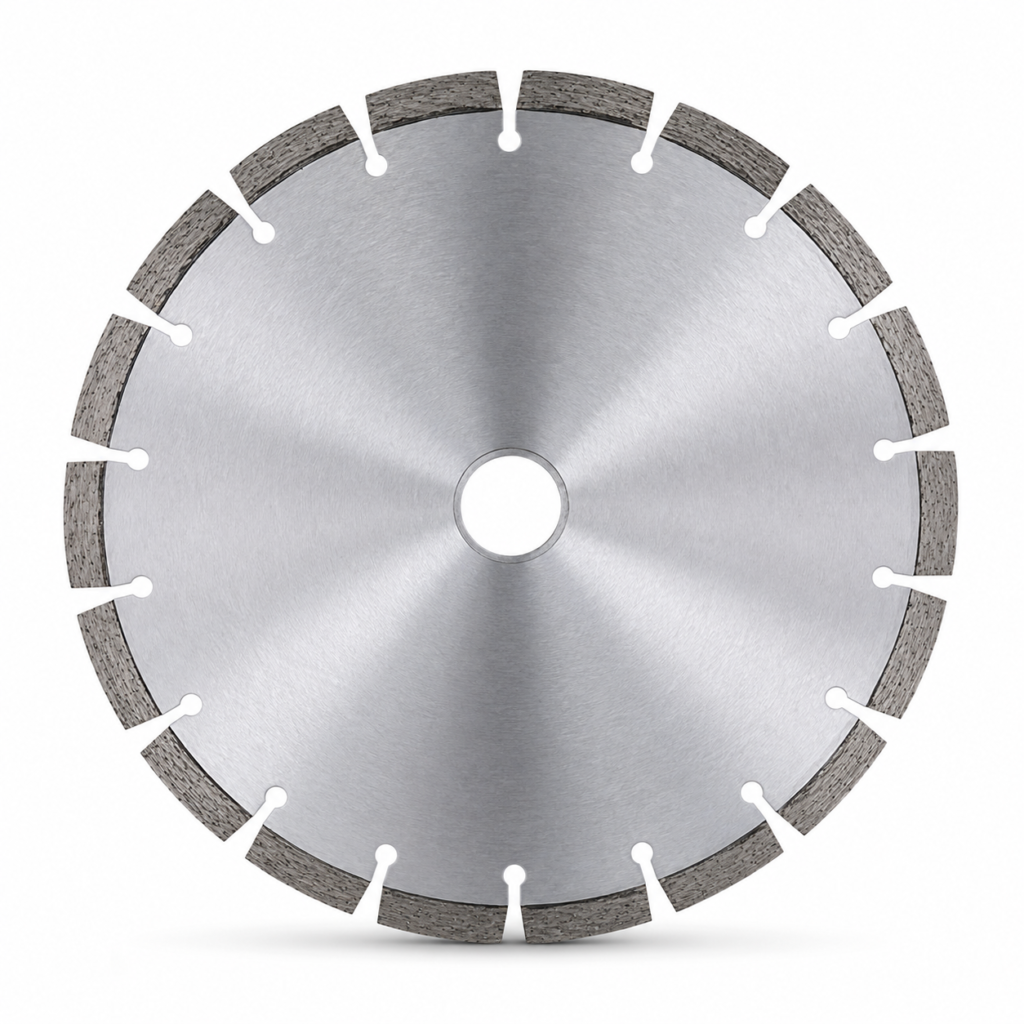 DOT Pro soft-bond segmented diamond blade, 12 to 24 inch, for cured and rebar-reinforced concrete